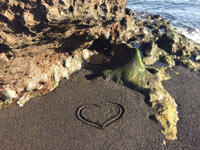 Cuore tra le rocce